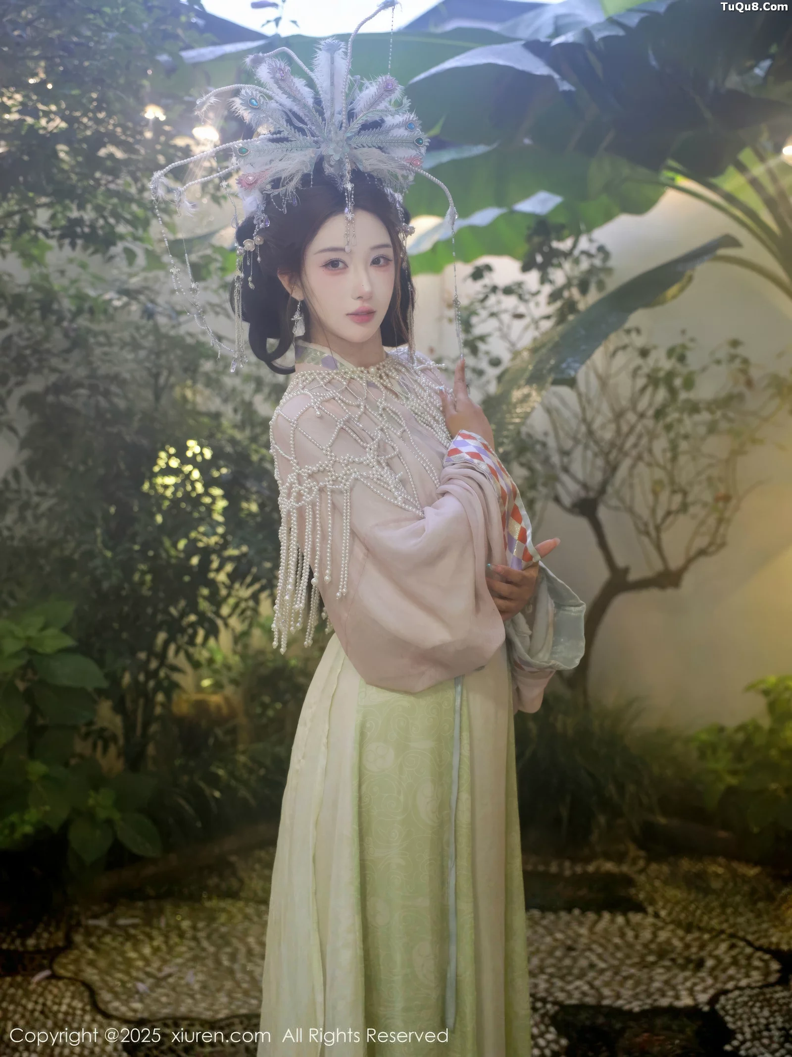 金允希Yuki性感浅色古装薄纱服饰秀丰腴身材迷人绝美写真76P 3