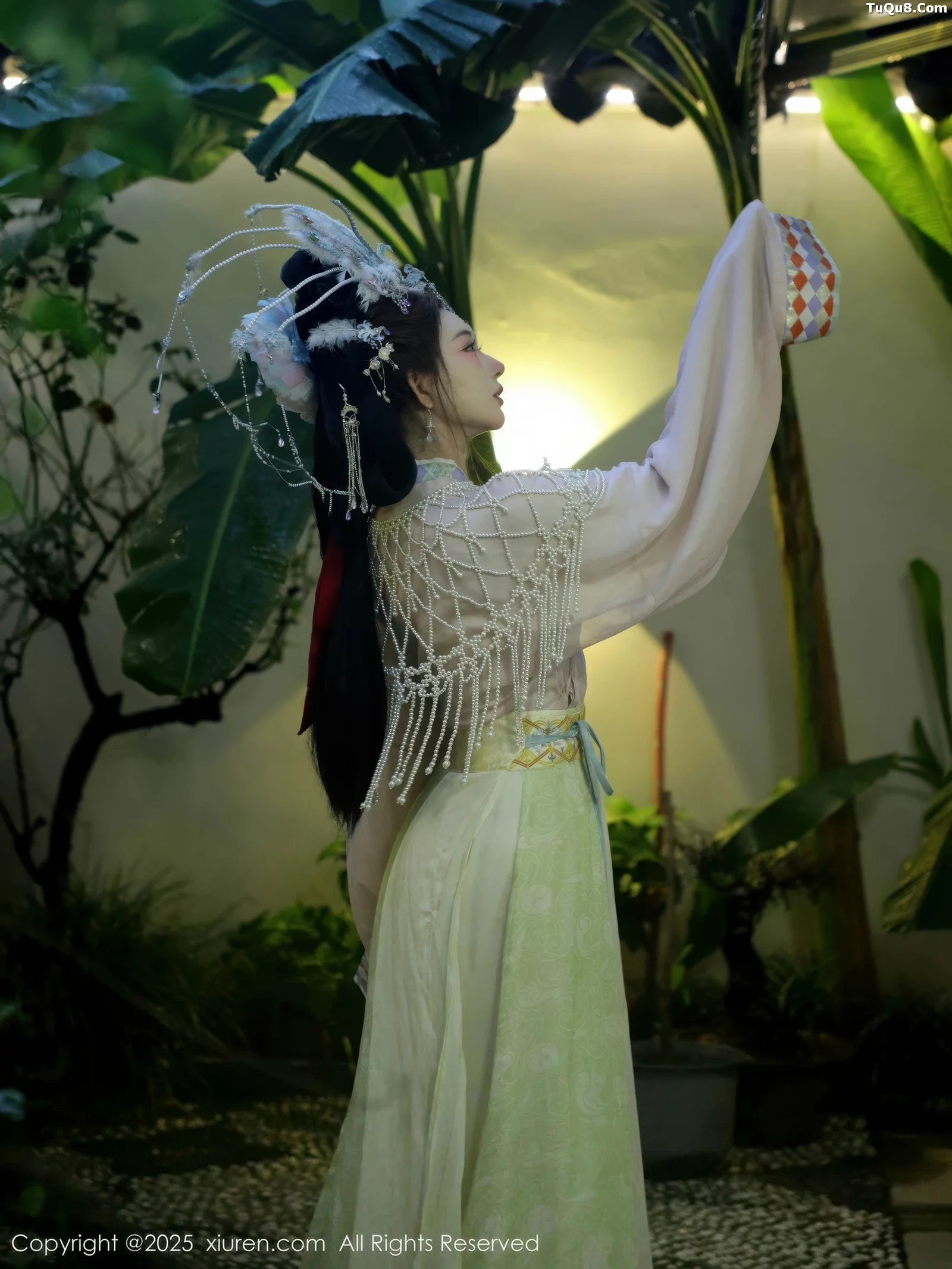 金允希Yuki性感浅色古装薄纱服饰秀丰腴身材迷人绝美写真76P 8